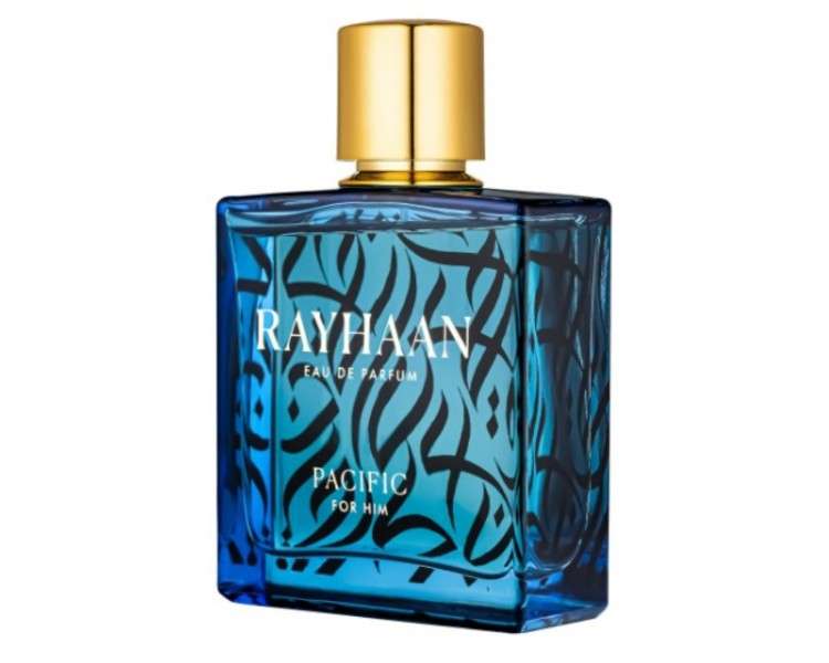 RAYHAAN Pacific for Men Eau de Parfum Spray 3.4 Ounce