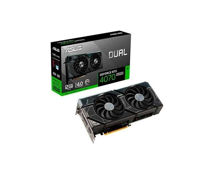 TARJETA GRÁFICA ASUS DUAL RTX 4070 SUPER 12G