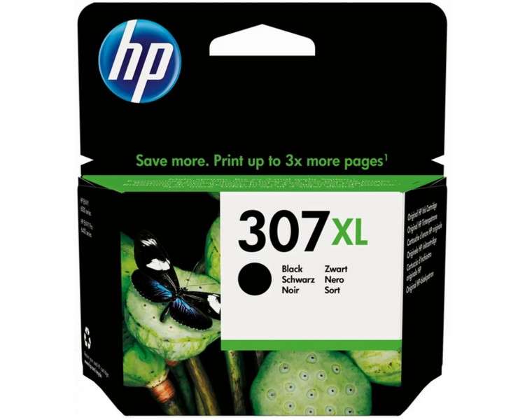 Cartucho tinta hp 307xl 3ym64ae negro