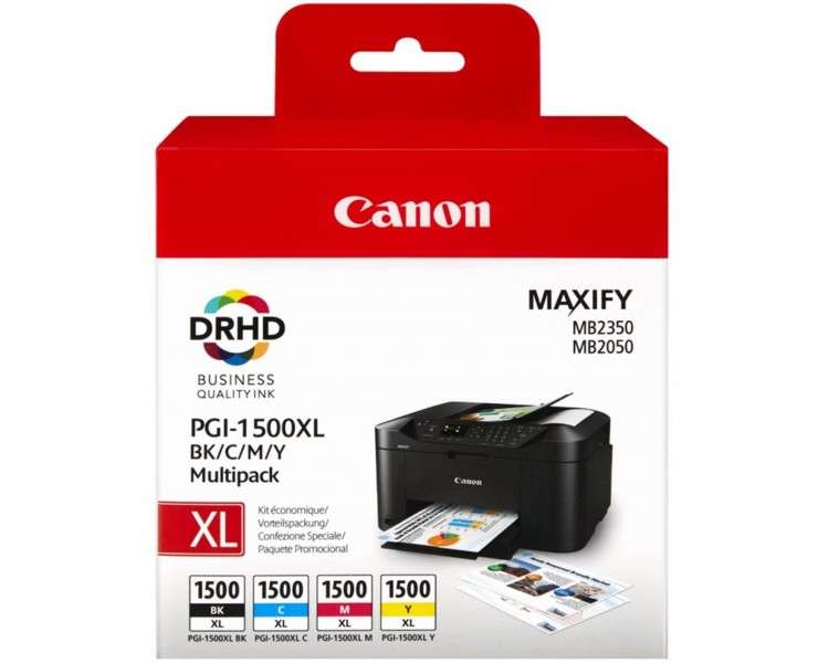 Multipack canon pgi - 1500xl n c m