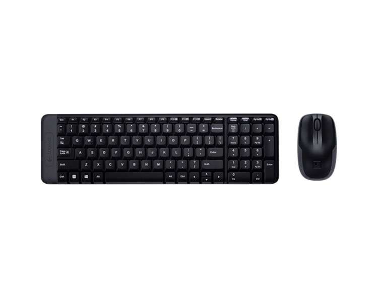 Teclado + mouse logitech mk220 wireless