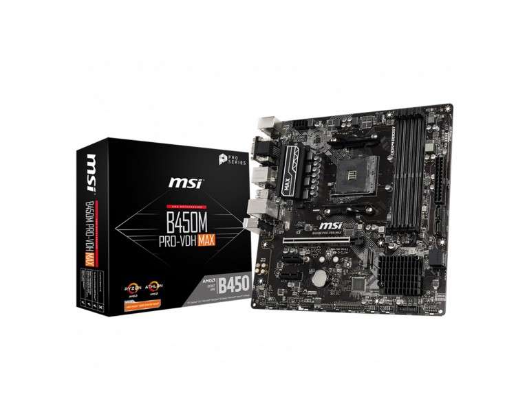 Placa base msi amd b450m pro - vdh