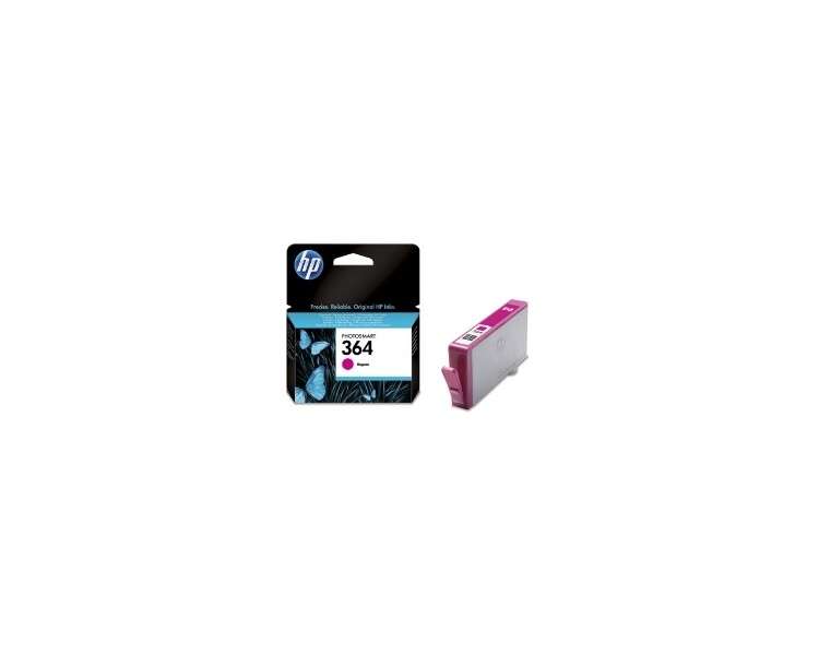 Cartucho tinta hp 364 cb319ee magenta