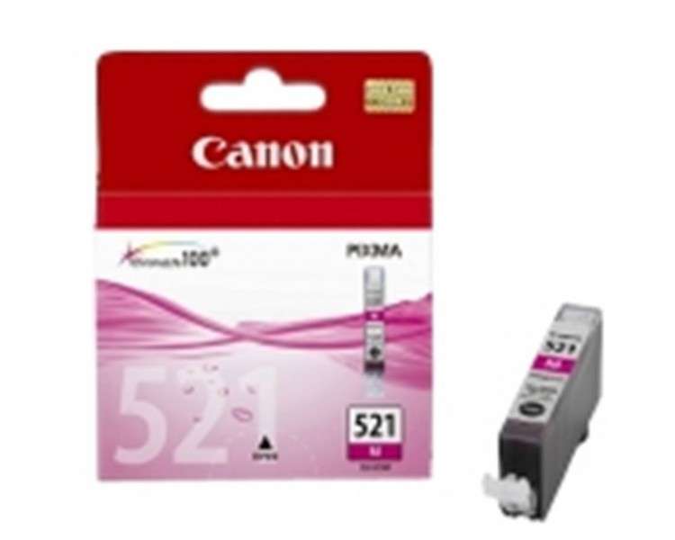 Cartucho tinta canon cli 521m magenta