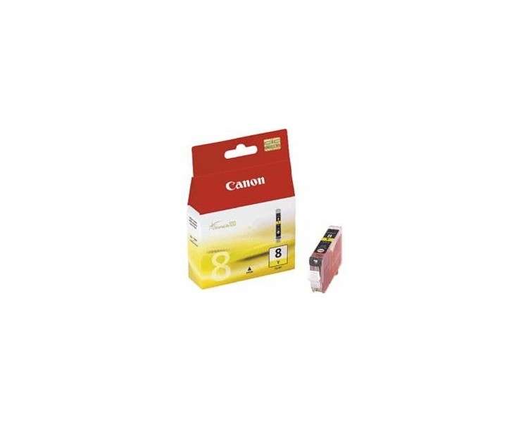 Cartucho tinta canon cli8 amarillo 8ml