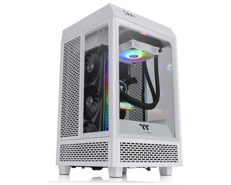 Torre m - itx thermaltake tower snow 100