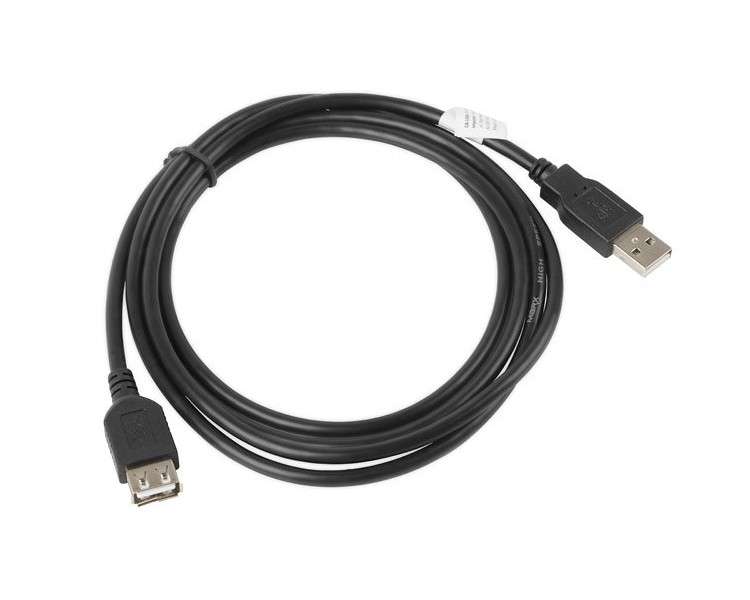 Cable alargador lanberg usb 2.0 macho