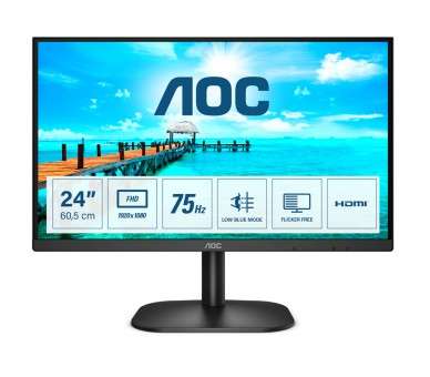 Monitor led 238pulgadas aoc 24b2xhm2 vga