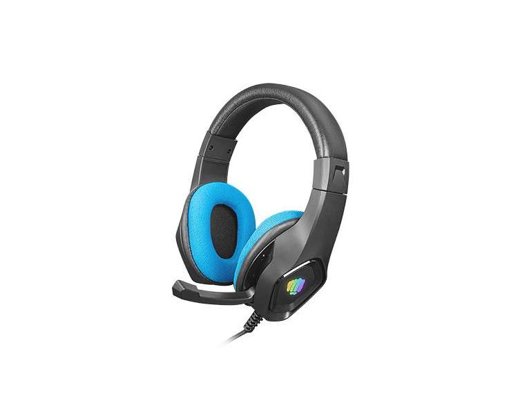 Auriculares gaming fury phantom negro azul