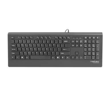 Teclado natec barracuda slim layout espanol