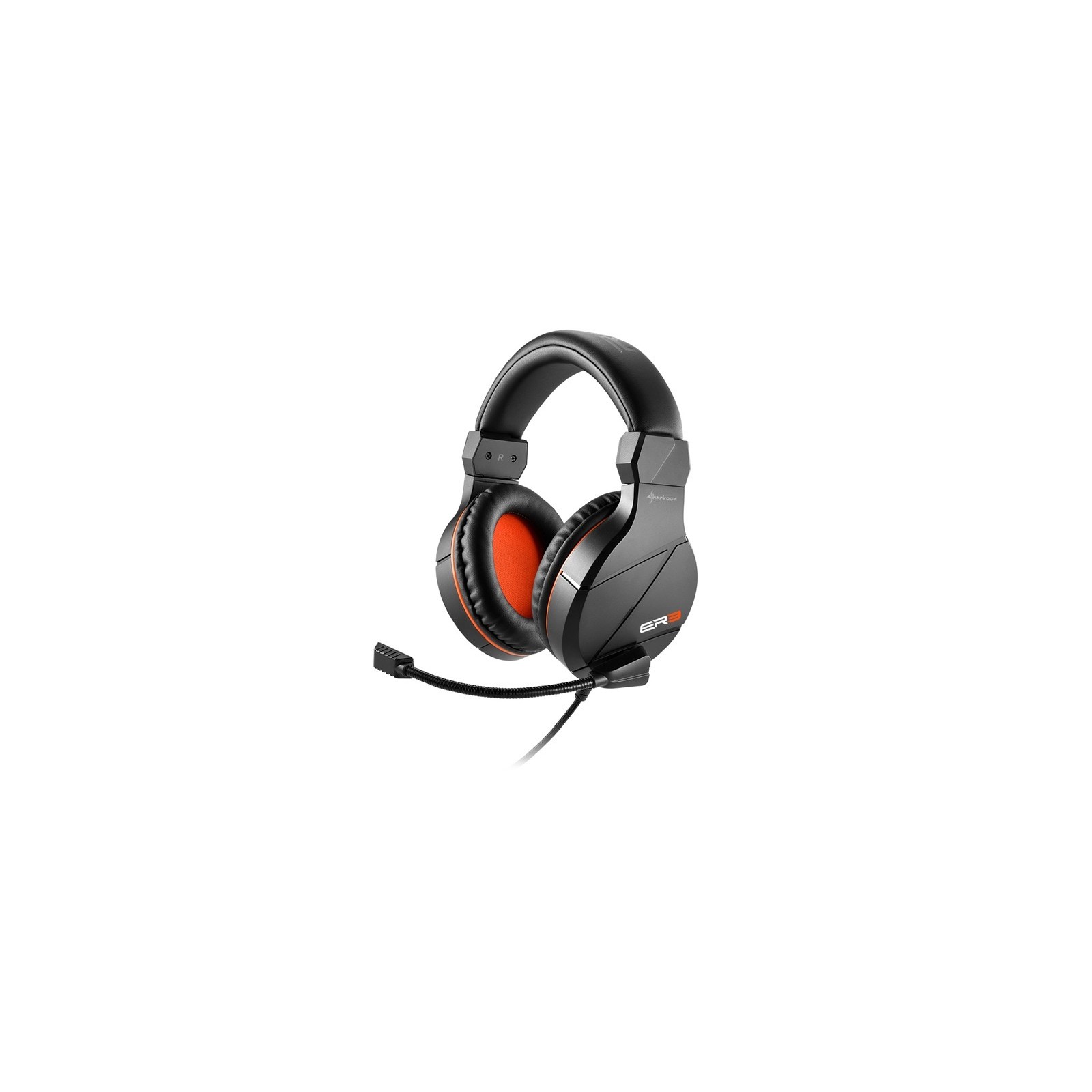 Auriculares gaming sharkoon rush er3 negro