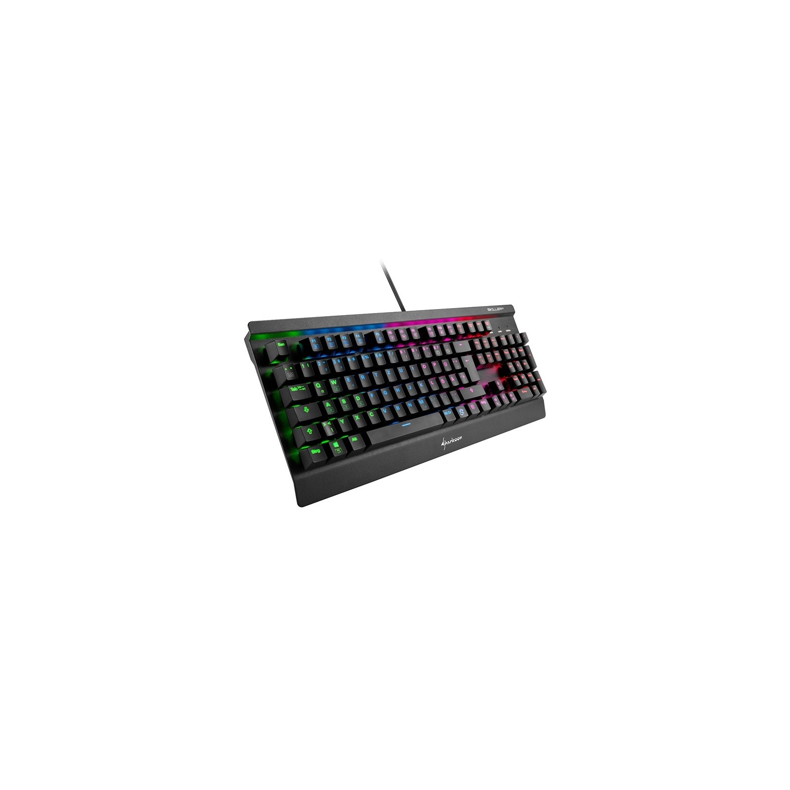 Teclado gaming sharkoon sgk3 mecanico rgb