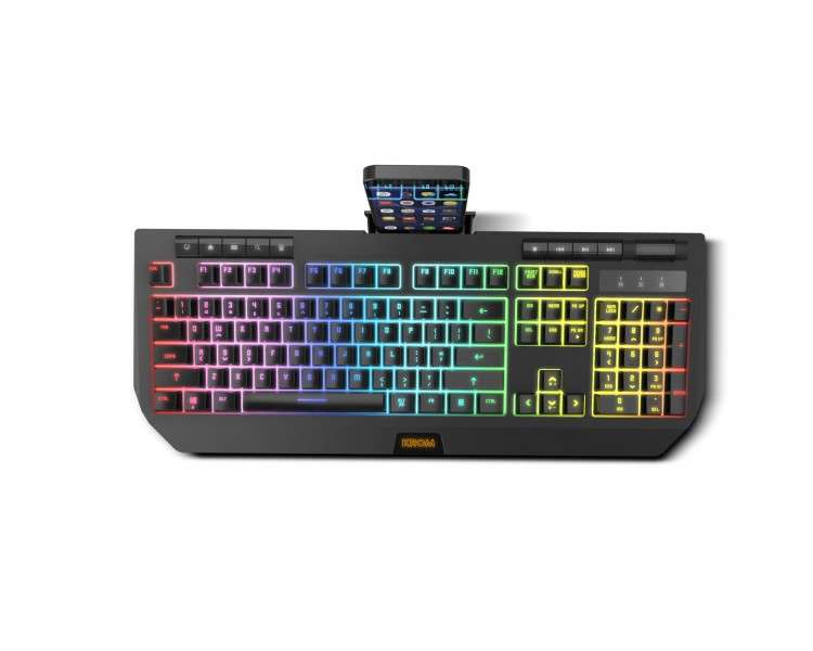 Teclado gaming krom kuma rgb semi