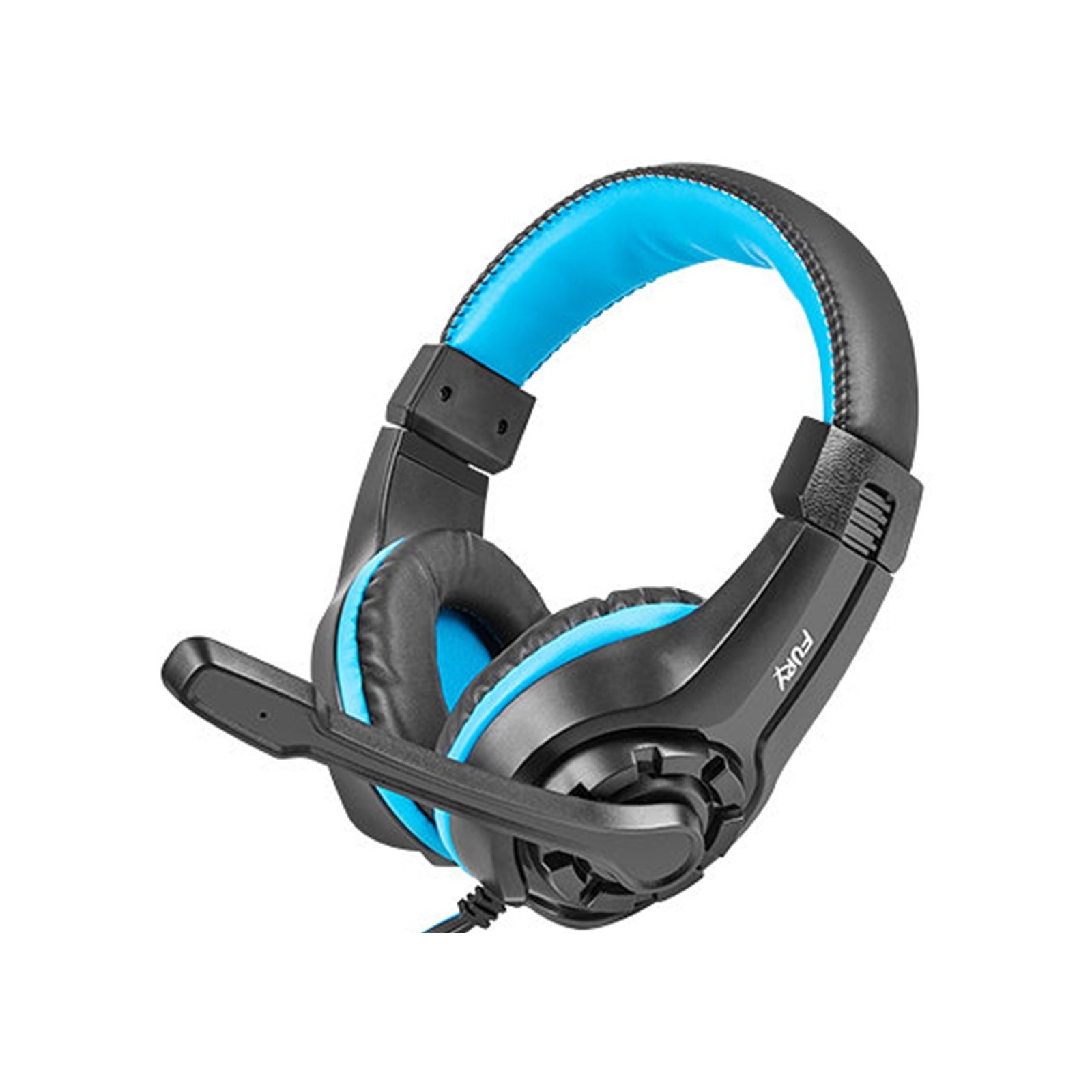 Auriculares gaming fury wildcat negro azul