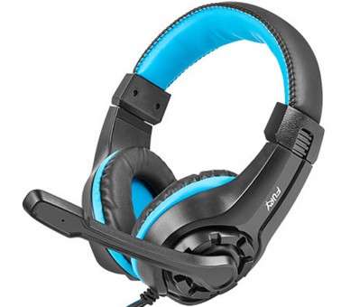 Auriculares gaming fury wildcat negro azul