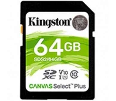 Memoria sdxc 64gb kingston canvas select