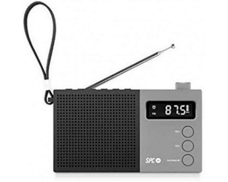 Radio despertador spc jetty max negro
