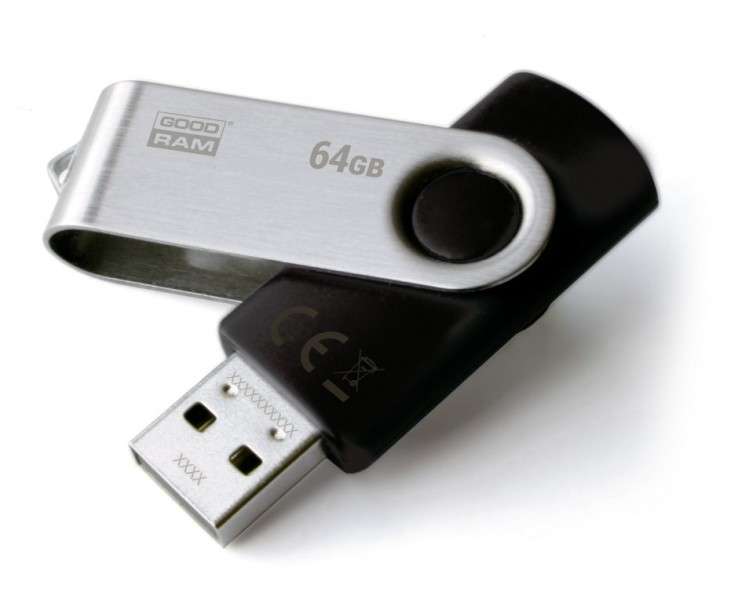 Usb 20 goodram 64gb uts2 negro