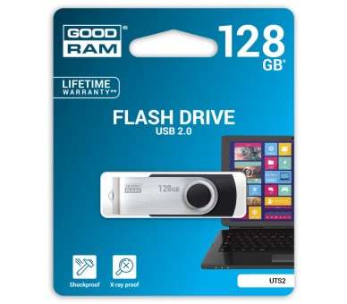 Usb 20 goodram 128gb uts2 negro