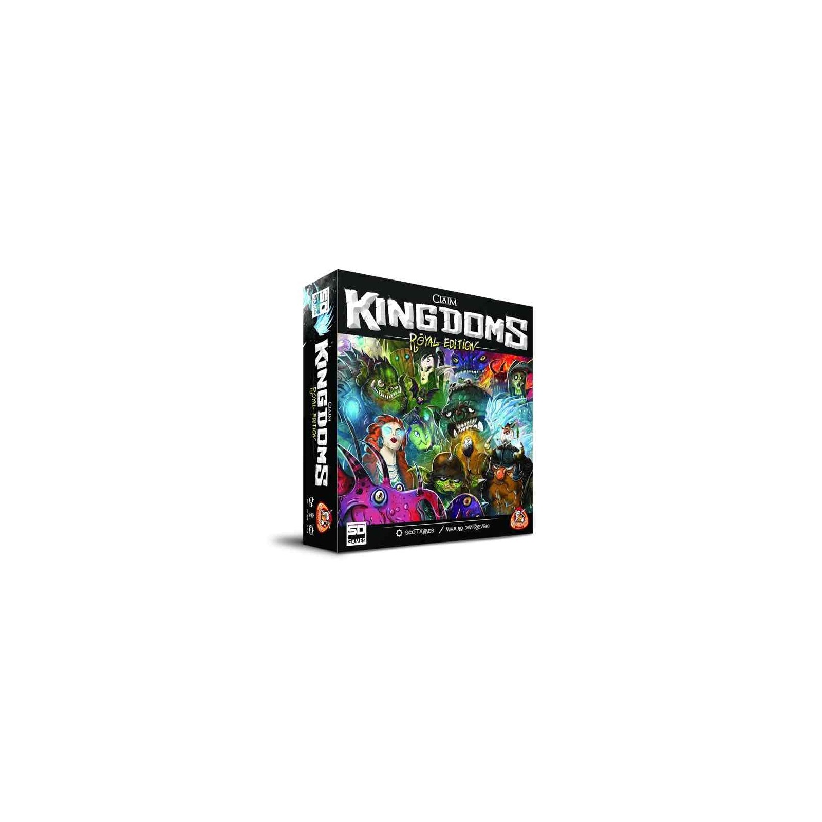 Juego mesa claim kingdoms royal edition