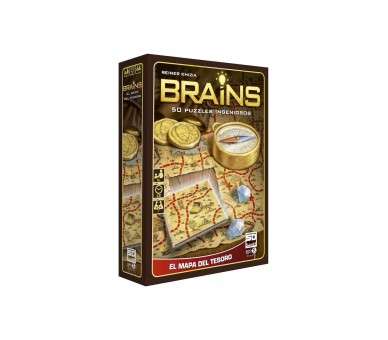 Juego mesa brains mapa del tesoro