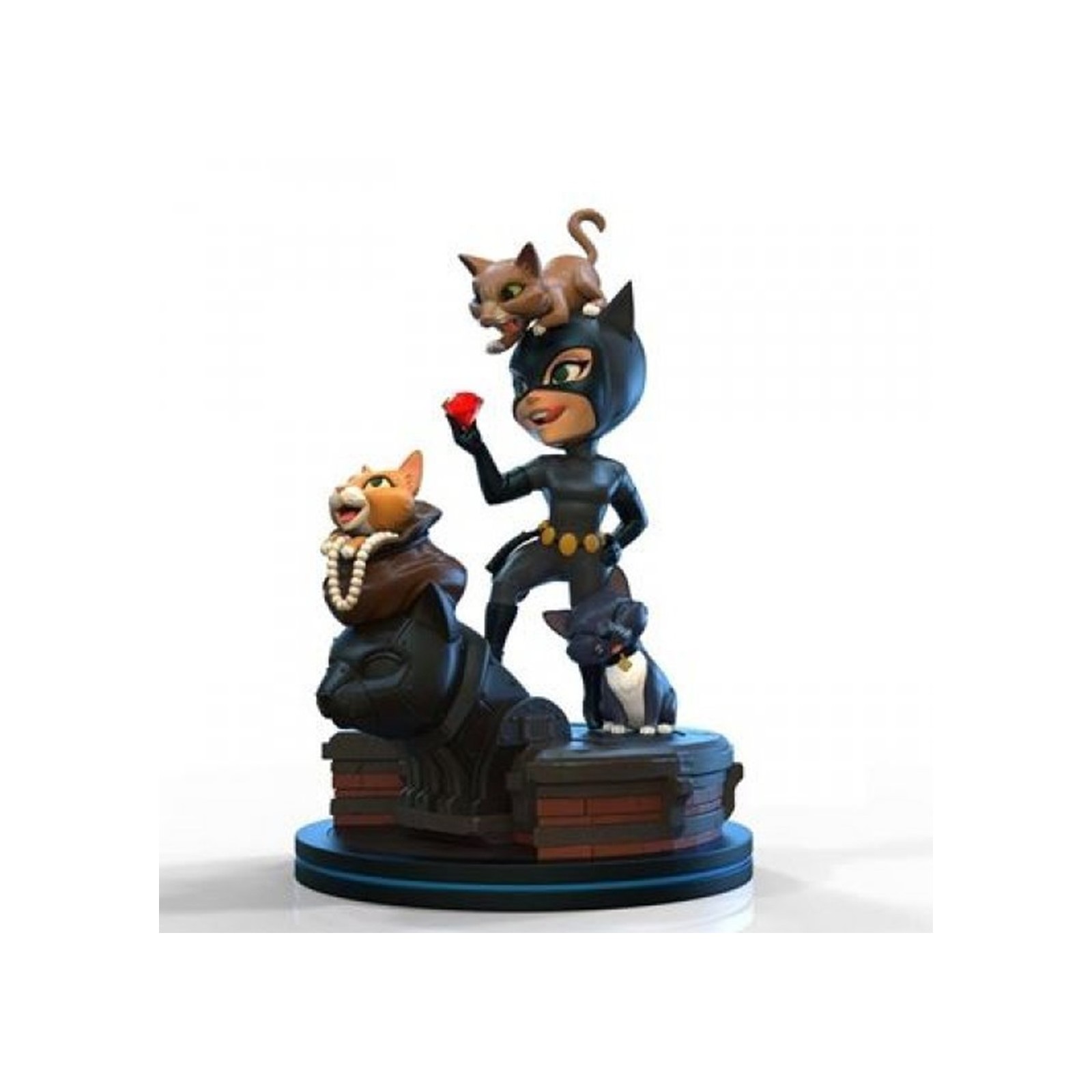 Figura quantum mechanix dc comics catwoman