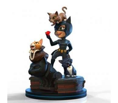 Figura quantum mechanix dc comics catwoman