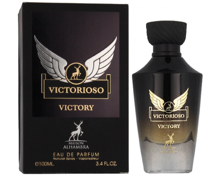 Alhambra Victorioso Victory Eau de Perfume for Men 3.4 oz