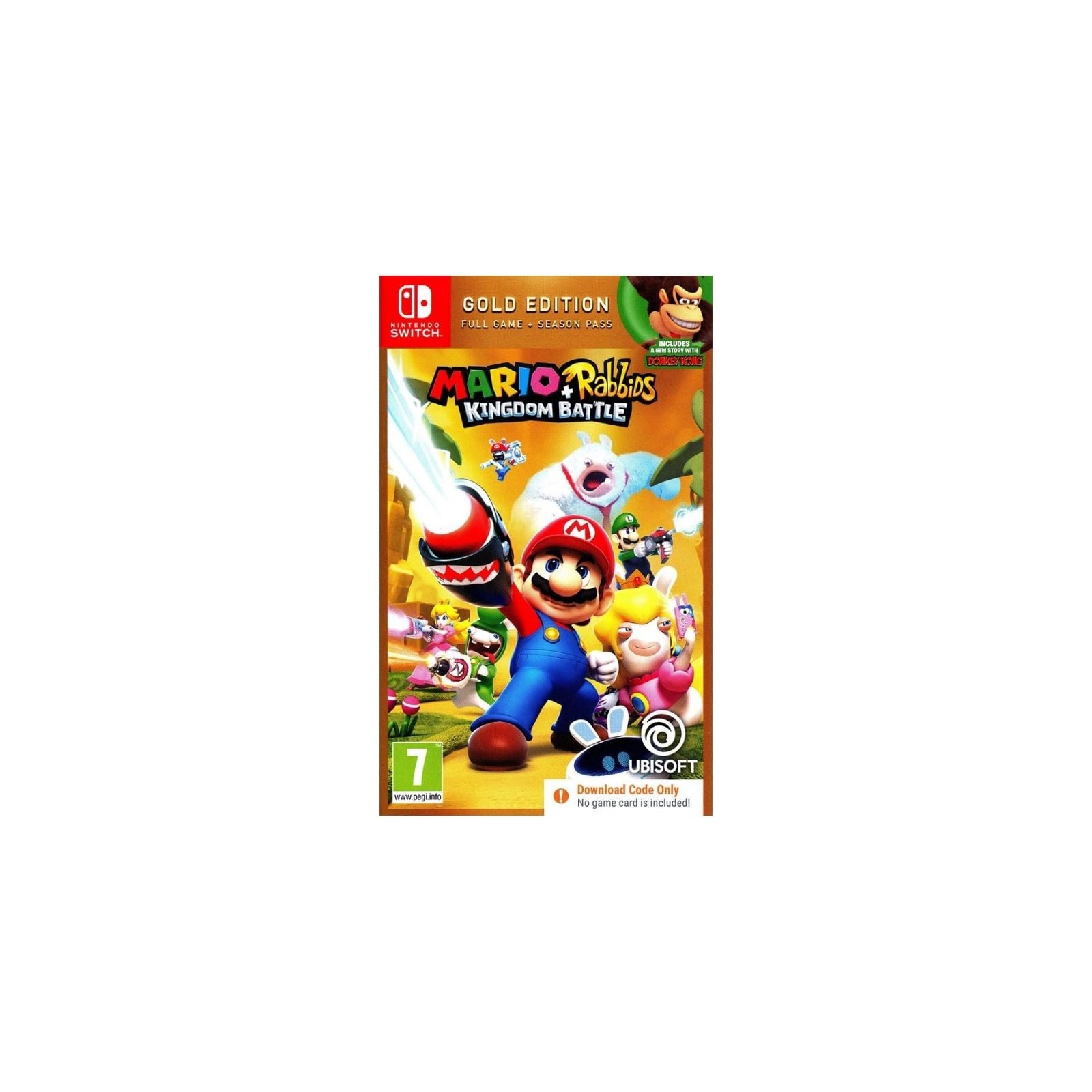 Mario + Rabbids Kingdom Battle (Gold Edition) (Code in Box)