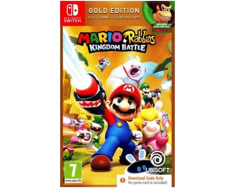Mario + Rabbids Kingdom Battle (Gold Edition) (Code in Box)