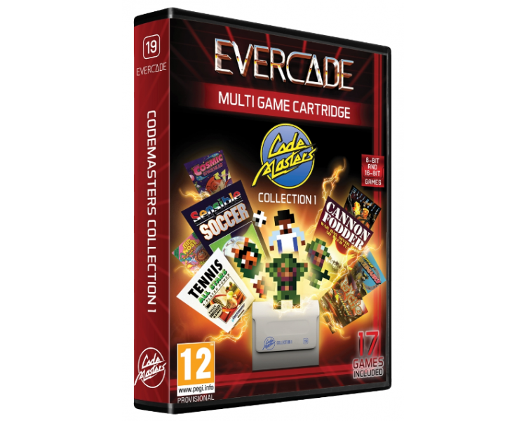 Blaze Evercade Codemasters Cartridge, Juego para BLAZE TAB Plus