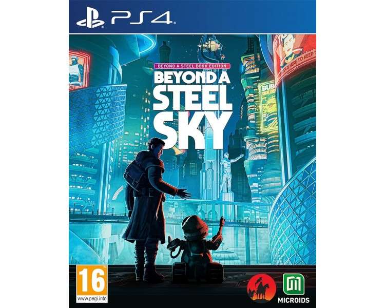 Beyond a Steel Sky, Beyond A Steelbook Edition Juego para Consola Sony PlayStation 4 , PS4, PAL ESPAÑA