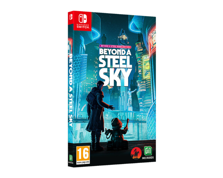 Beyond a Steel Sky, Beyond A Steelbook Edition Juego para Consola Nintendo Switch [ PAL ESPAÑA ]