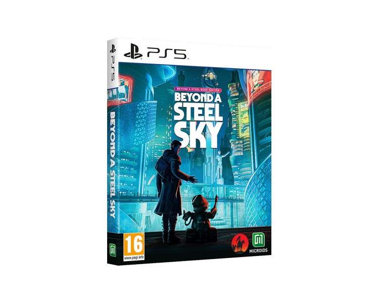 Beyond a Steel Sky, Beyond A Steelbook Edition Juego para Consola Sony PlayStation 5 PS5, PAL ESPAÑA