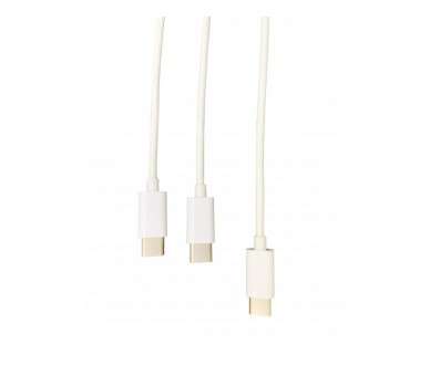 Steelplay Dual Play & Charge Cable For Ps5 Controllers - Whi