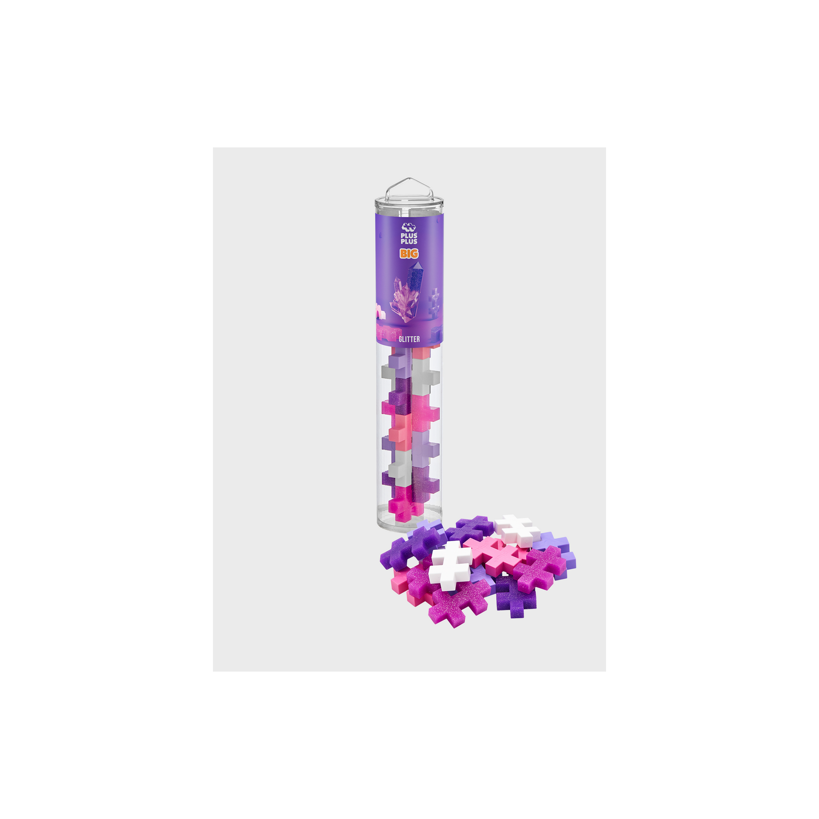 Plus-Plus - BIG Glitter Mix / 15pcs Tube (3432)