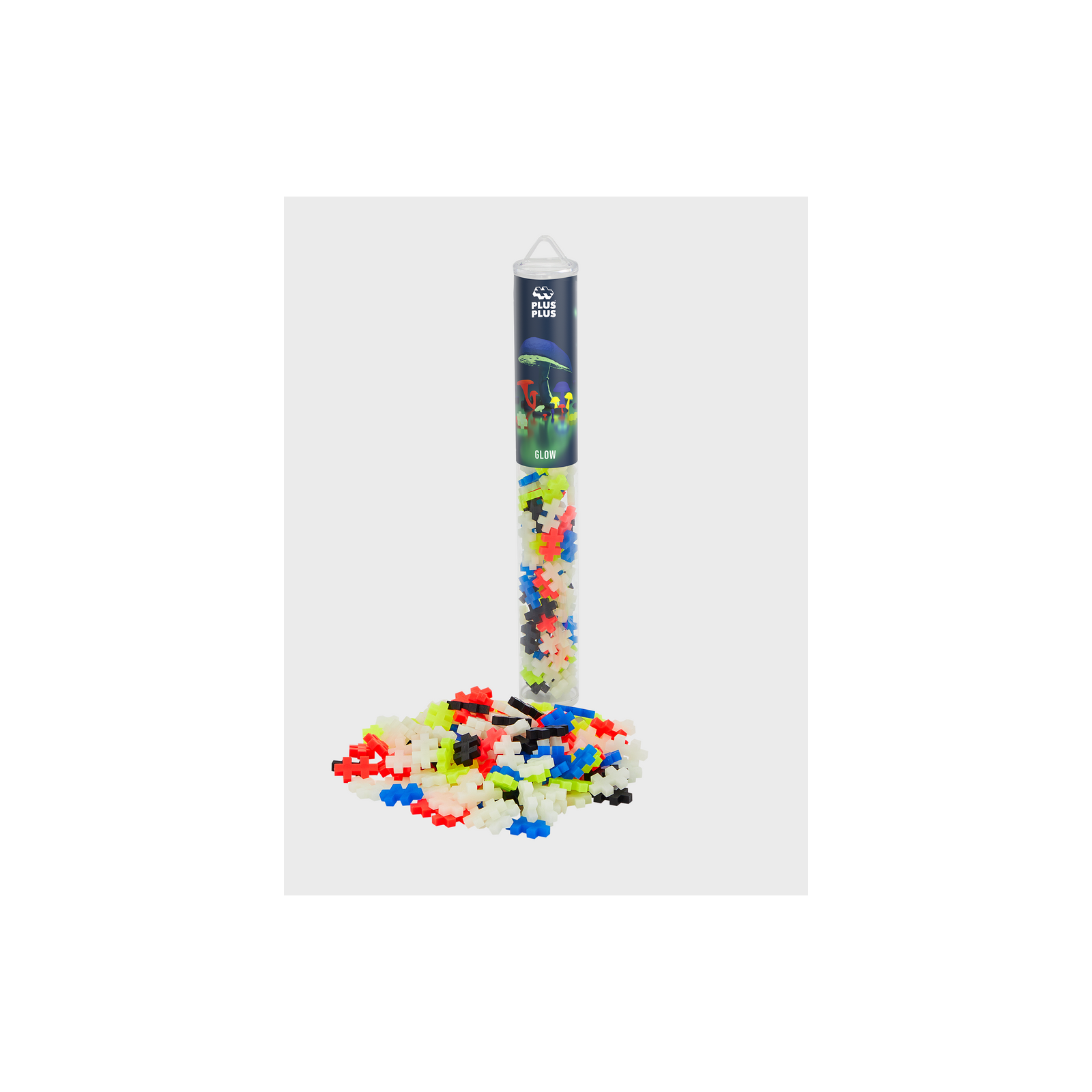 Plus-Plus - Glow mix / 100 pcs Tube (4282)