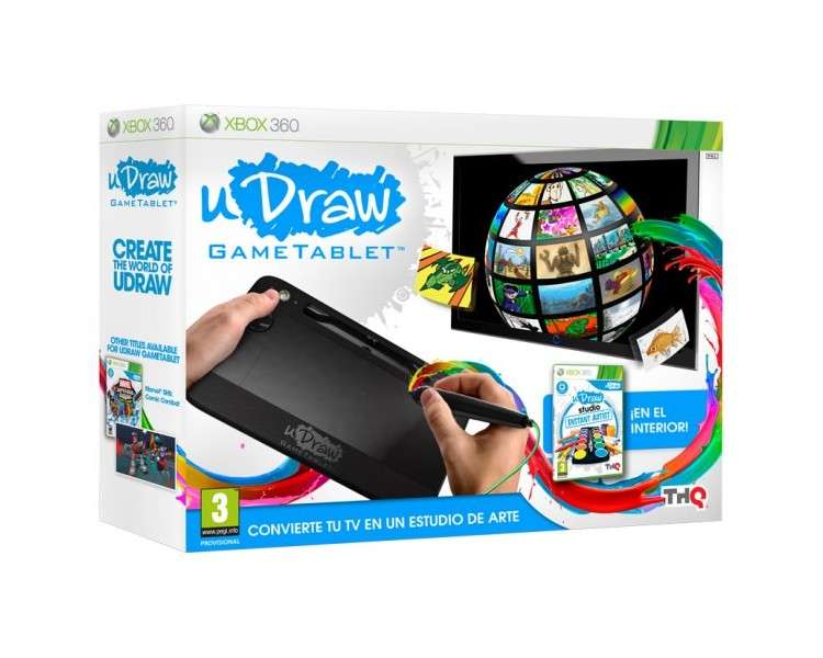 UDRAW GAME TABLET HD+ARTISTA AL INSTANTE