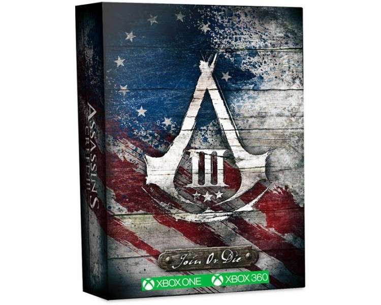 ASSASSIN´S CREED III JOIN OR DIE ED.EXCLUSIVA (XBOX ONE)