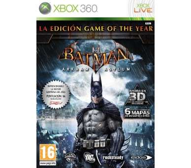 BATMAN:ARKHAM ASYLUM LA EDICION GAME OF THE YEAR