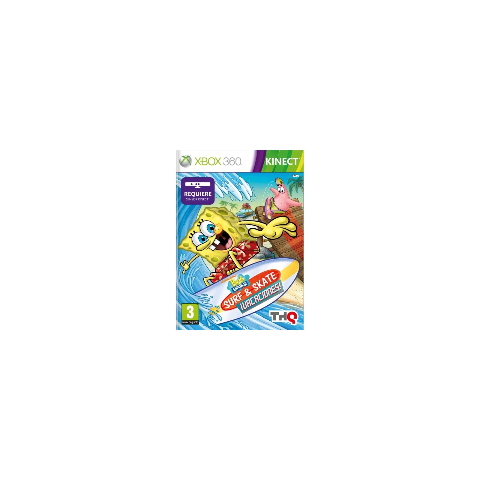 BOB ESPONJA SURF & SKATE ¡VACACIONES! (KINECT)