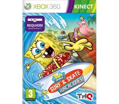 BOB ESPONJA SURF & SKATE ¡VACACIONES! (KINECT)