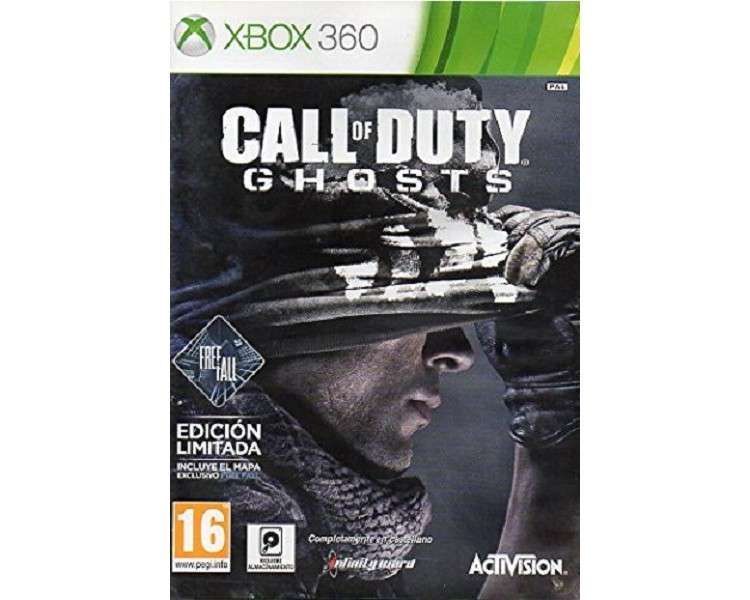 CALL OF DUTY GHOSTS + MAPA FREEFALL ED.LIMITADA