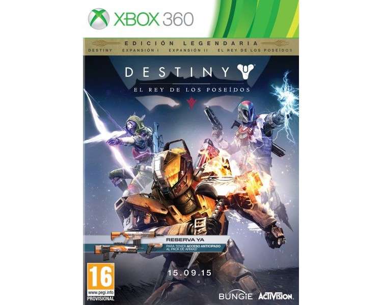 DESTINY EL REY DE LOS POSEÍDOS ED. LEGENDARIA