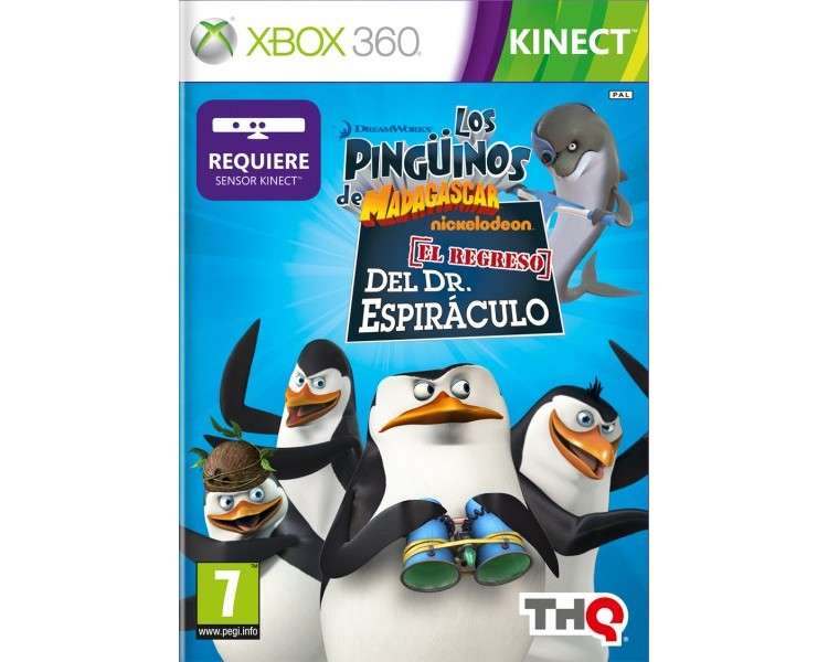 LOS PINGUINOS DE MADAGASCAR EL REGRESO (KINECT)