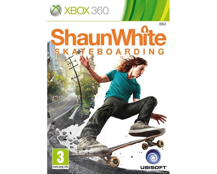 SHAUN WHITE SKATEBOARDING