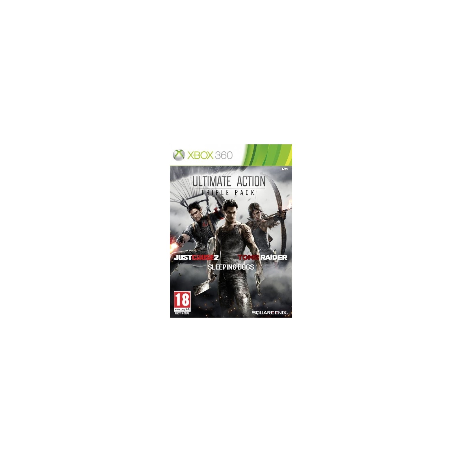 ULTIMATE ACTION TRIPLE PACK(JUST CAUSE 2/SLEEPING DOGS/ TOMB RAIDER)