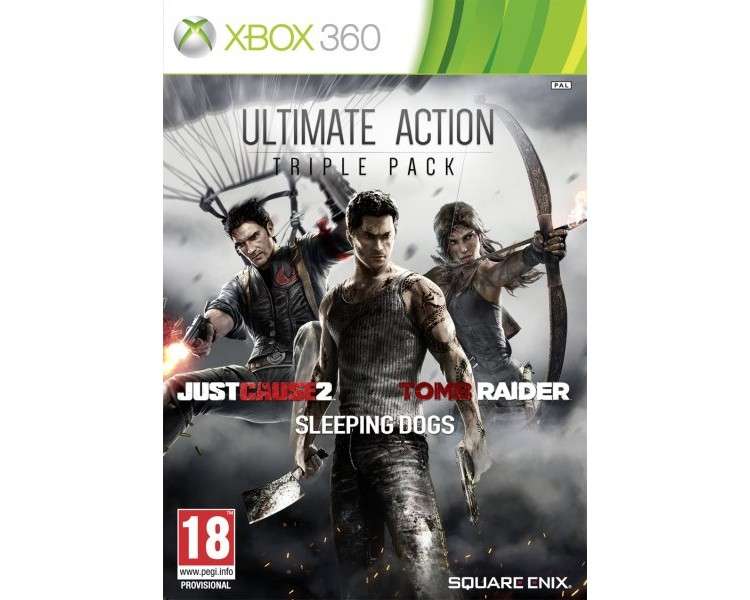 ULTIMATE ACTION TRIPLE PACK(JUST CAUSE 2/SLEEPING DOGS/ TOMB RAIDER)