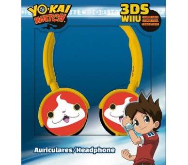 INDECA AURICULARES YO-KAI WATCH (3DS/Wii U)