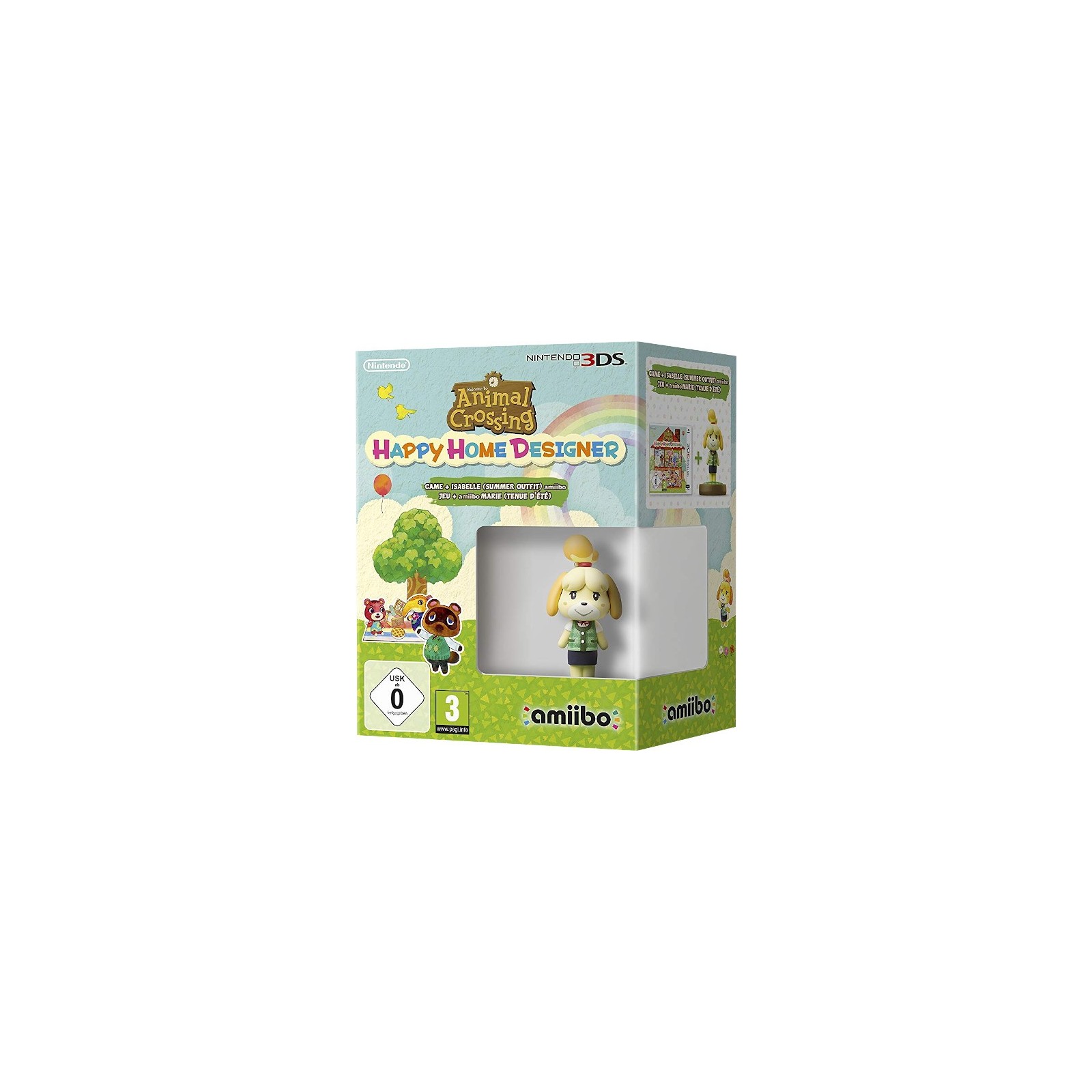 ANIMAL CROSSING HAPPY HOME DESIGNER + AMiiBO ISABELLE EDICIÓN VERANO